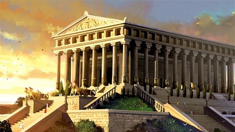 Dünyanın yedi harikası Artemis-Diana Tapınağı
