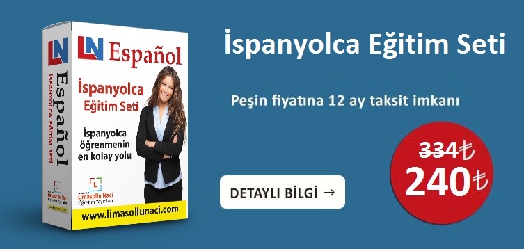 İspanyolca eğitim seti İspanyolca eğitim seti