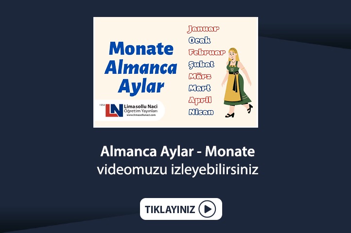 Almanca Aylar