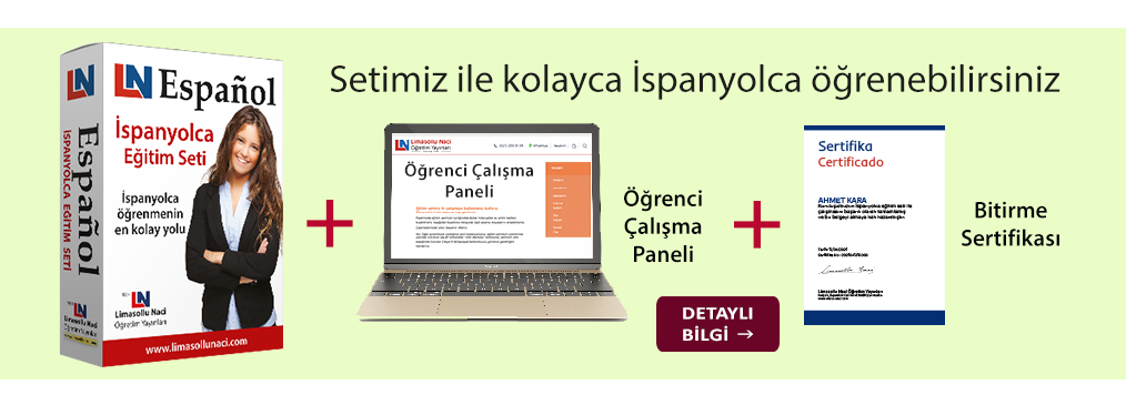 İspanyolca eğitim seti