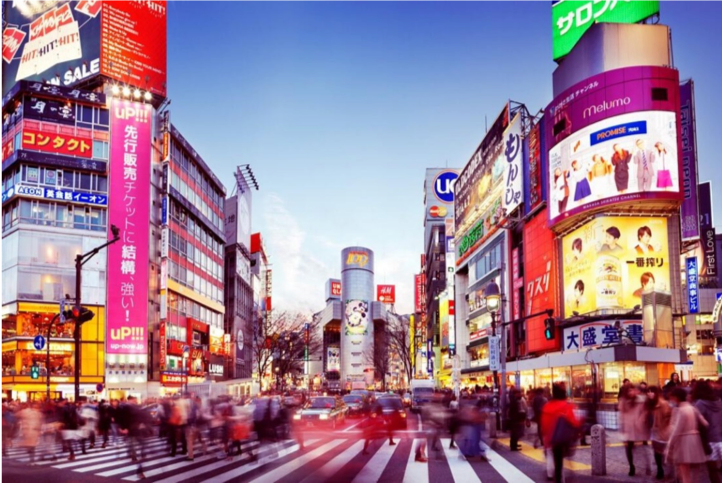 Popular tourist attractions in Tokyo