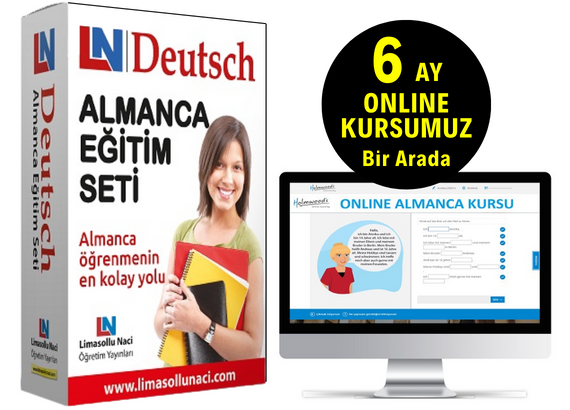 LN Almanca Eğitim Seti + 6 Ay Online Almanca Kursu