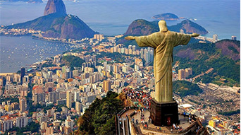 2. The Statue of Christ, Brazil