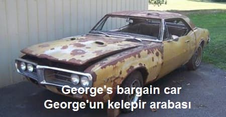 ingilizce hikayeler | kelepir araba - the bargain car