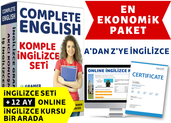 LN Komple İngilizce Eğitim Seti + 12 Ay Online İngilizce Kursu