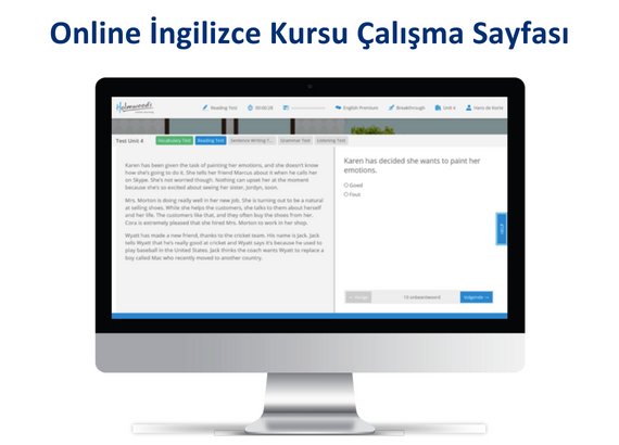 Online İngilizce Kursu 12 Ay