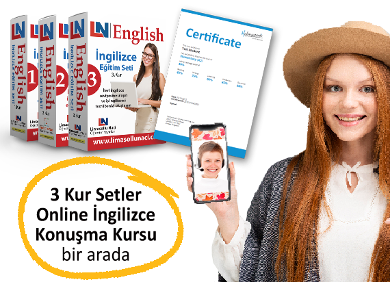 LN İngilizce Eğitim Setleri 3 Kur + 6 Ay Online İngilizce + Konuşma Kursu