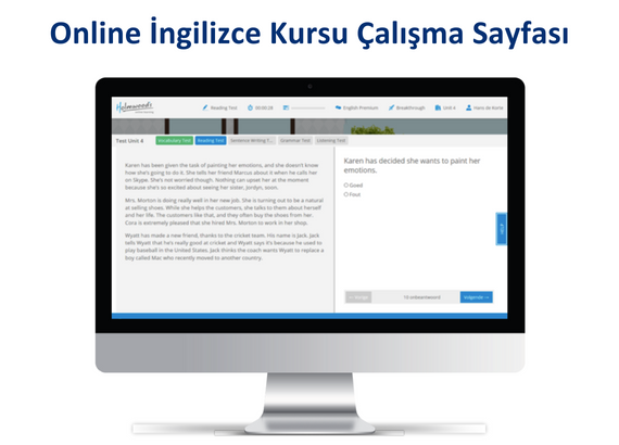 Komple İngilizce Eğitim Seti + Online İngilizce Kursu Bir Arada