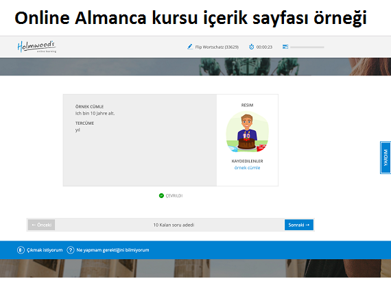 LN Almanca Eğitim Seti + 6 Ay Online Kurs + 3 Ay BireBir Canlı Ders