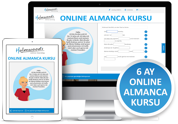 Almanca Seti + 6 Ay Online Kurs + 3 Ay Özel Almanca Dersi Bir Arada