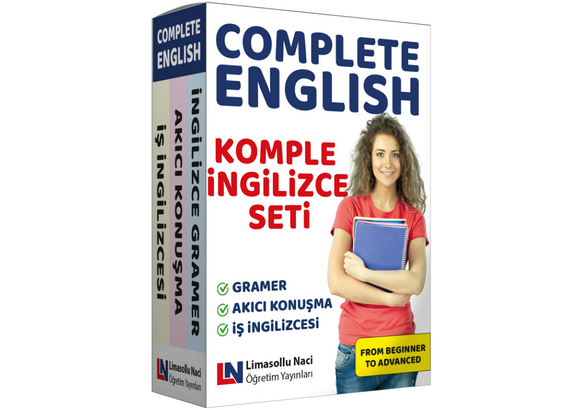 Komple İngilizce Eğitim Seti + Dijital Çalışma Paneli