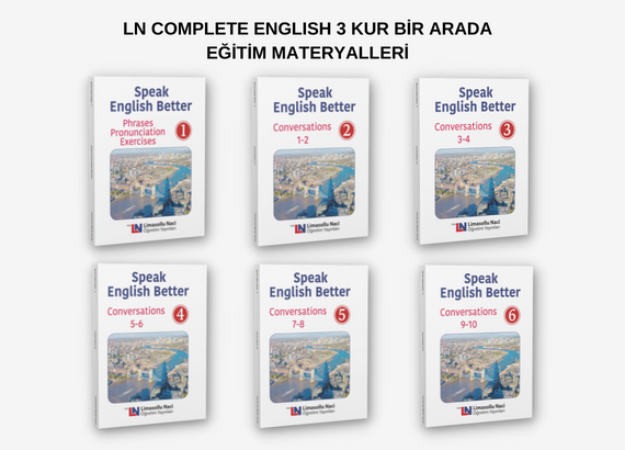 LN Komple İngilizce Eğitim Seti 3 Kur
