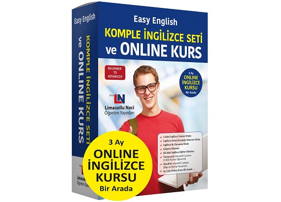 Easy English Komple İngilizce Seti + 3 Ay Online İngilizce Kursu