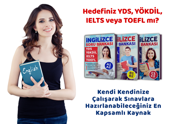 İngilizce Sınav Hazırlık Seti - YDS, YÖKDİL, IELTS, TOEFL, LGS