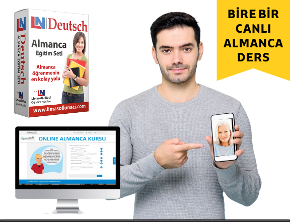 LN Almanca Eğitim Seti + 6 Ay Online Kurs + 3 Ay BireBir Canlı Ders