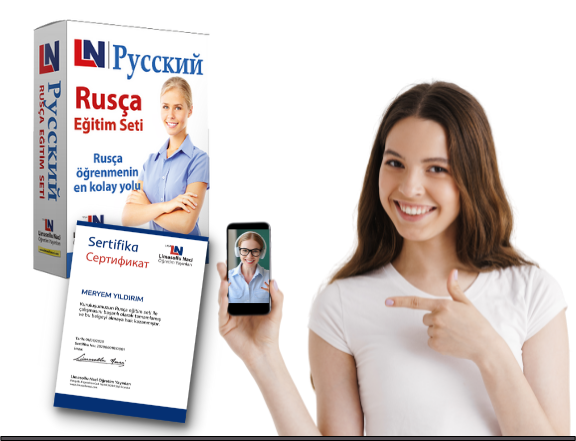 LN Rusça Eğitim Seti + Konuşma Kursu