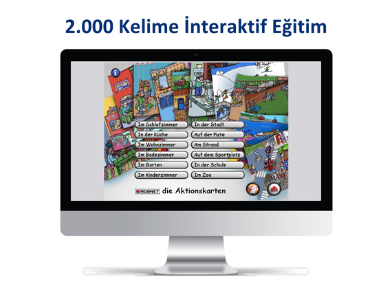 LN Almanca Eğitim Seti + Online Almanca Kursu Bir Arada