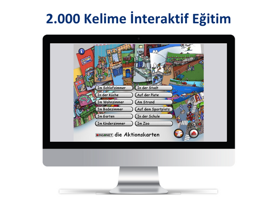 LN Almanca Eğitim Seti + 6 Ay Online Almanca Kursu Bir Arada