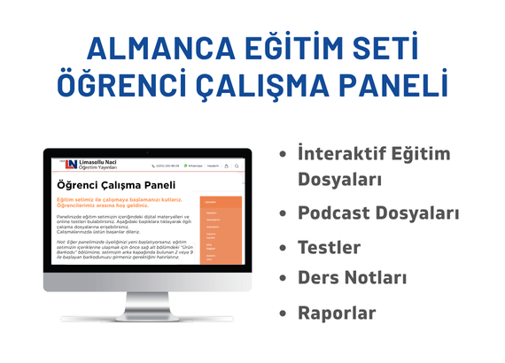 LN Almanca Eğitim Seti + Online Almanca Kursu Bir Arada