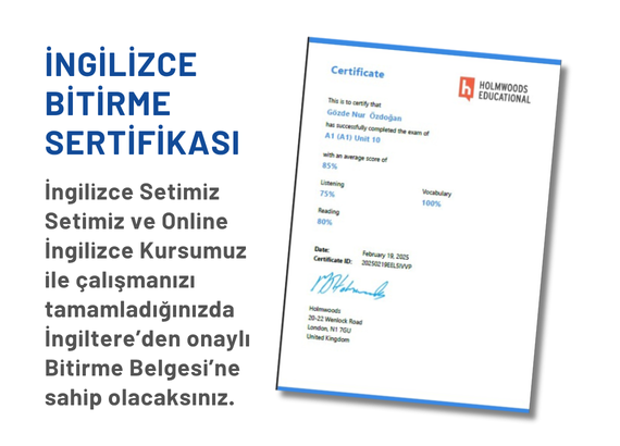 Komple İngilizce Eğitim Seti + 6 Ay Online İngilizce Kursu Bir Arada