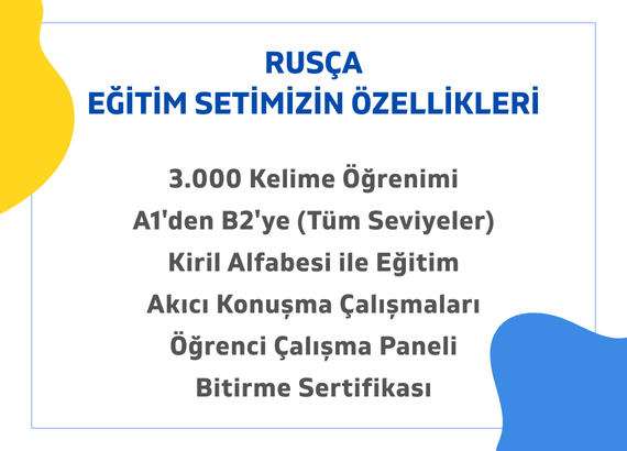 LN Rusça Eğitim Seti