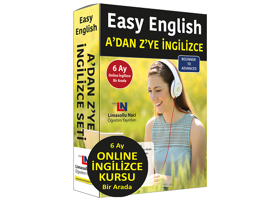 Easy English A’dan Z’ye İngilizce Seti +  6 Ay Online İngilizce Kursu