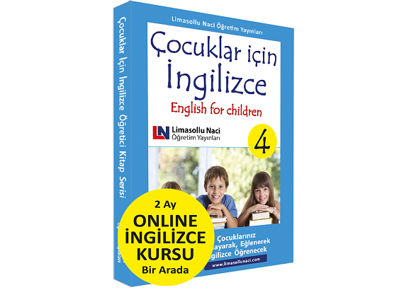Çocuklar için İngilizce Kitap Serisi + 2 Ay Çocuklar için Online İngilizce Kursu