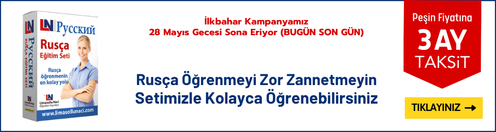 Rusça Eğitim Seti Tepe
