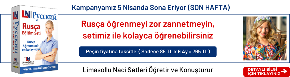 Rusça Eğitim Seti Tepe