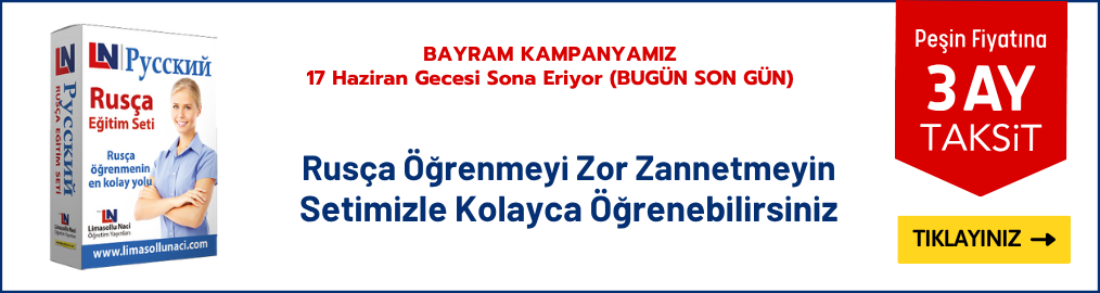 Rusça Eğitim Seti Tepe