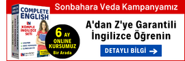 İngilizce Türkçe Sözlük