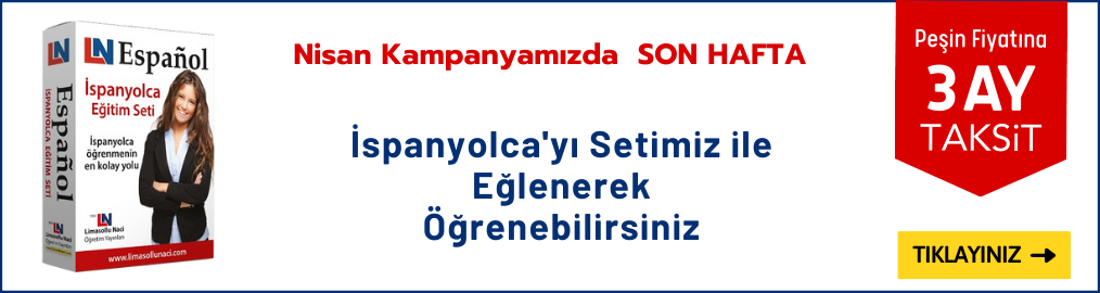 İspanyolca Eğitim Seti Footer