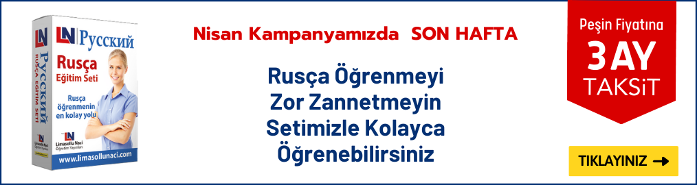 Rusça Eğitim Seti footer