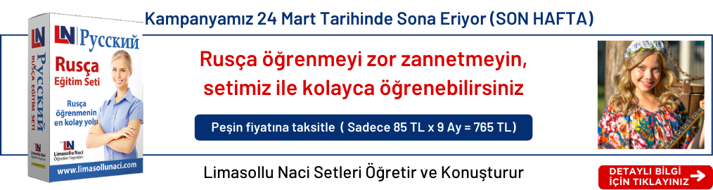 Rusça Eğitim Seti Tepe