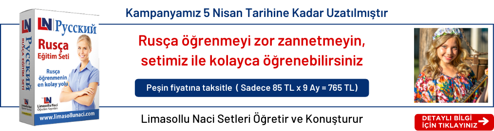 Rusça Eğitim Seti Tepe