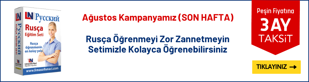 Rusça Eğitim Seti Tepe