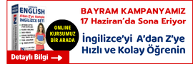 İngilizce Türkçe Sözlük