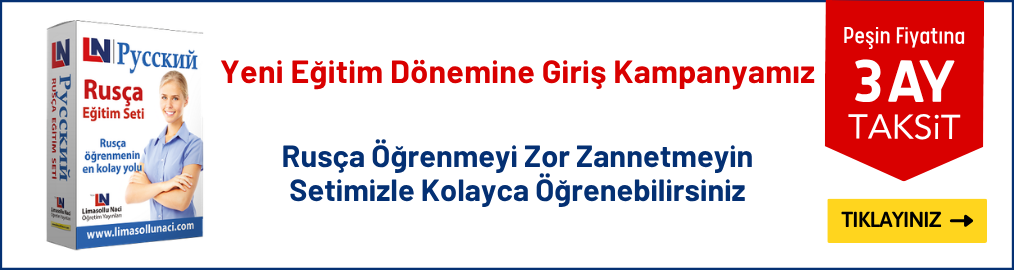 Rusça Eğitim Seti footer
