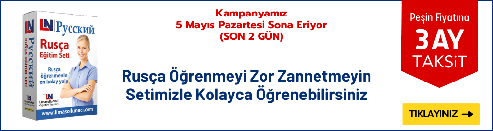Rusça Eğitim Seti Tepe