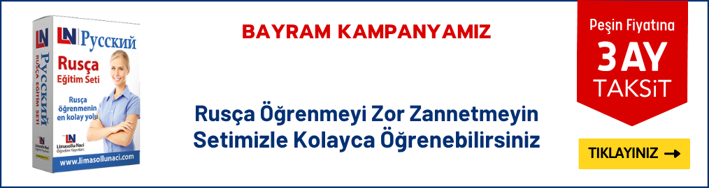 Rusça Eğitim Seti Tepe