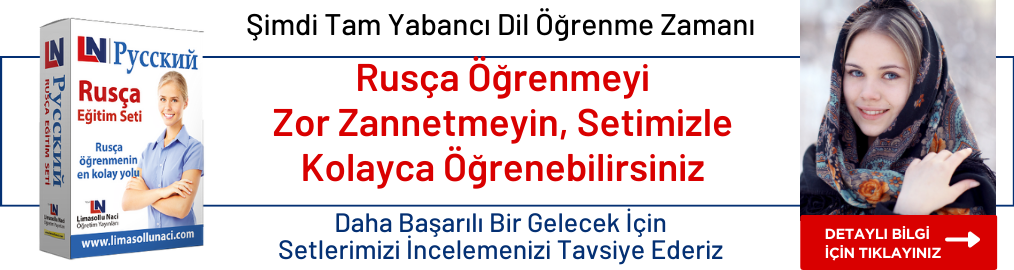 Rusça Eğitim Seti Tepe