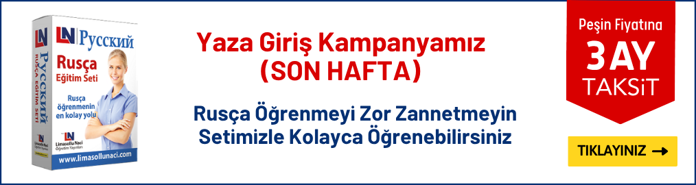 Rusça Eğitim Seti Tepe
