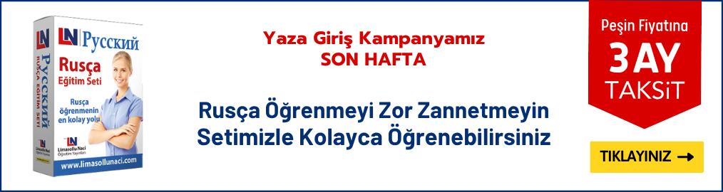 Rusça Eğitim Seti Tepe