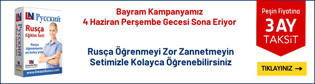 Rusça Eğitim Seti Tepe