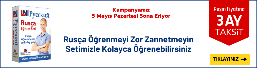 Rusça Eğitim Seti footer