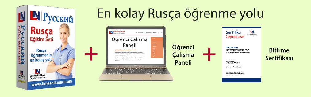 Rusça Eğitim Seti